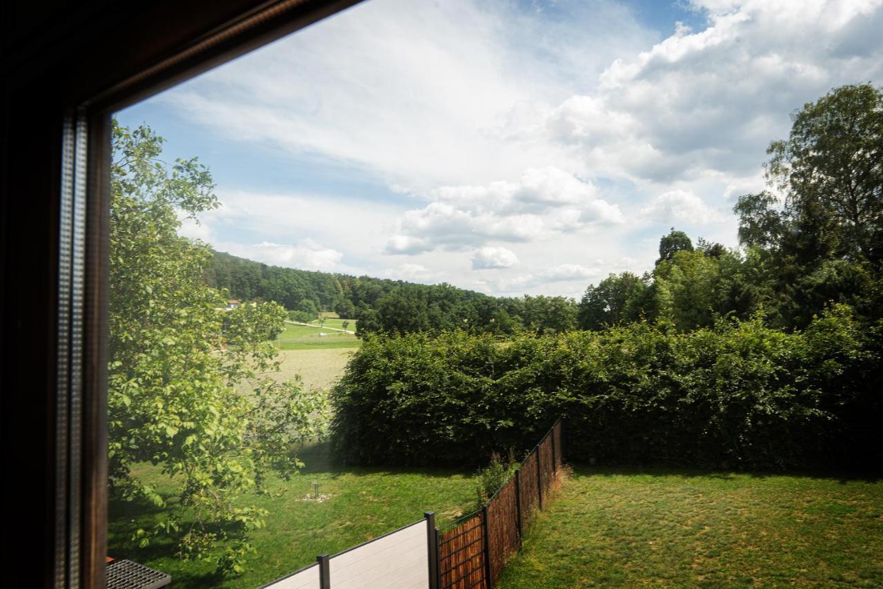 Bleibe Am Moritzberg Apartment Haimendorf ภายนอก รูปภาพ